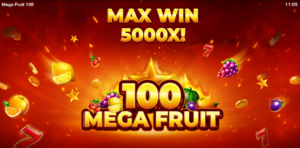 100 Mega Fruits online slot game