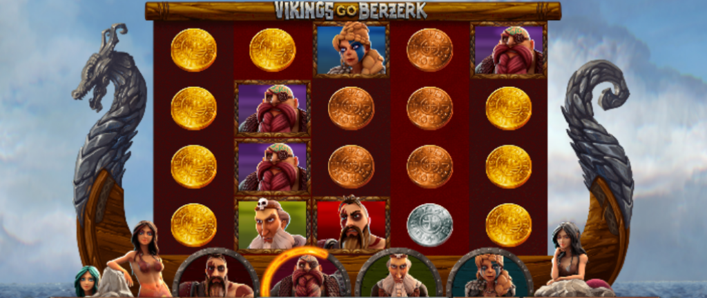 Vikings Go Berzerk online slot game.